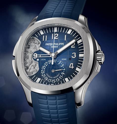 patek philippe aquanaut skeleton|patek philippe aquanaut travel time.